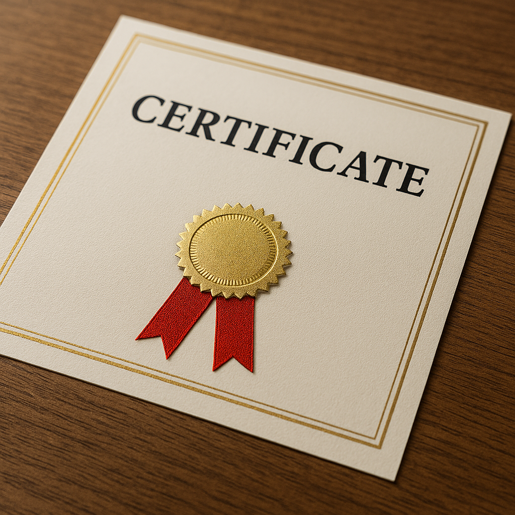 Certificats Oficials
